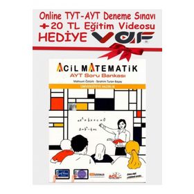 Acil 2022 AYT Matematik Soru Bankası