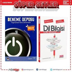 Acil Ayt Trigonometri Konu Denemeleri ve Akm Dil Bilgisi Soru Bankası Seti 2 Kitap