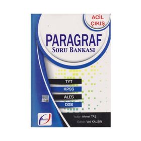 Acil Çıkış Paragraf Soru Bankası - Ahmet Taş