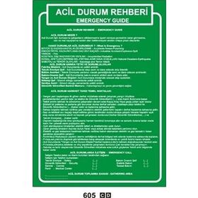 Acil Durum Rehberi Levha
