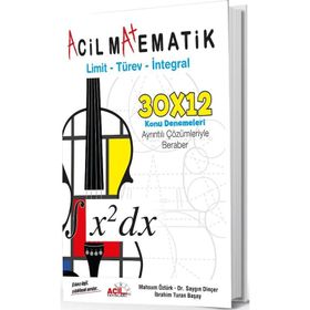 Acil Matematik Limit Türev İntegral Konu Denemeleri Acil Yayınları