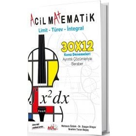 Acil Matematik Limit Türev İntegral Konu Denemeleri Acil Yayınları