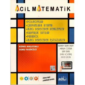 Acil Matematik Polinomlar Çarpanlara Ayırma Acil Yayınları