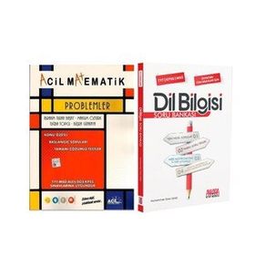 Acil Problemler ve Akm Dil Bilgisi Soru Bankası Seti 2 Kitap