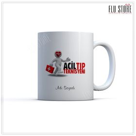 Acil Tıp Teknisyeni İsme Özel Meslek Kupa Bardak