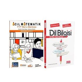 Acil Tyt Matematik ve Akm Dil Bilgisi Soru Bankası Seti 2 Kitap
