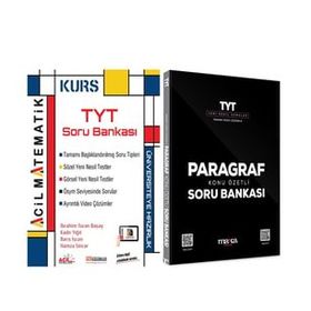 Acil Tyt Matematik ve Marka Paragraf Soru Bankası Seti 2 Kitap