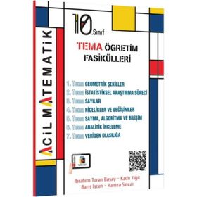 Acil Yayınları 10. Sınıf Acil Matematik Tema Öğretim Fasikülleri