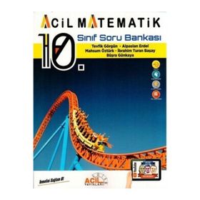 Acil Yayınları 2023 10. Sınıf Acil Matematik Soru Bankası