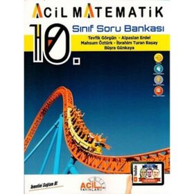 Acil Yayınları 2023 10. Sınıf Acil Matematik Soru Bankası