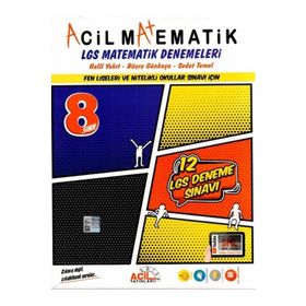 Acil Yayınları 8. Sınıf LGS 12 Deneme