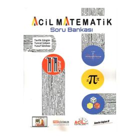 Acil Yayınları Acil 11. Sınıf Matematik Soru Bankası 2024