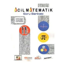 Acil Yayınları Acil 11. Sınıf Matematik Soru Bankası 2024