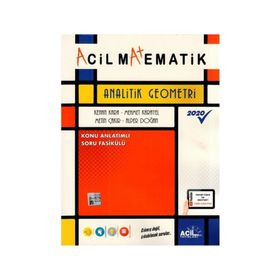 Acil Yayınları Acil Matematik Analitik Geometri Konu Anlatımlı Soru Bankası