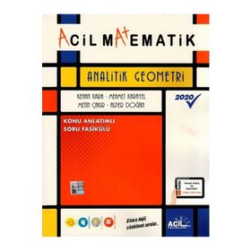 Acil Yayınları Acil Matematik Analitik Geometri Konu Anlatımlı Soru Bankası