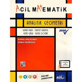 Acil Yayınları Acil Matematik Analitik Geometri Konu Anlatımlı Soru Bankası
