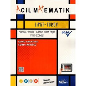 Acil Yayınları Acil Matematik Limit Türev 2020