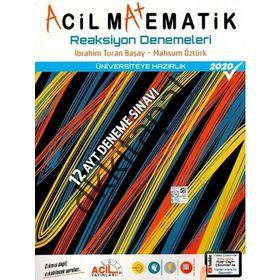 Acil Yayınları AYT Acil Matematik Reaksiyon 12 li Denemeleri