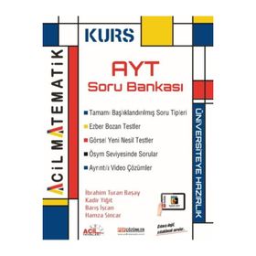 Acil Yayınları AYT Matematik Kurs Soru Bankası