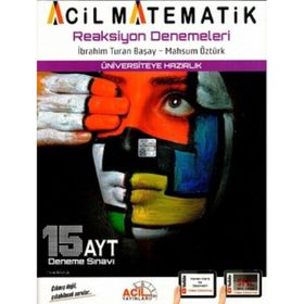 Acil Yayınları AYT Reaksiyon 15 Denemeleri