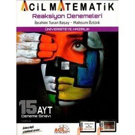 Acil Yayınları AYT Reaksiyon 15 Denemeleri