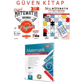 Acil Yayınları Bilgi Sarmal Yayınları Orijinal Yayınları Muhteşem Üçlü TYT Matematik Soru Bankaları