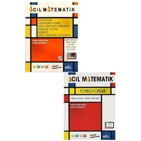 Acil Yayınları Fonksiyonlar + Polinom + Çarpanlara Ayırma Tek Kitap 6 Matematik Fasikülü