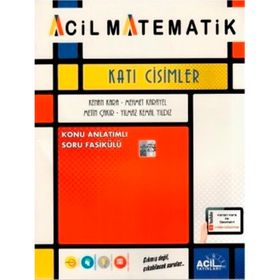 Acil Yayınları Katı Cisimler Konu Anlatımlı Soru Fasikülü