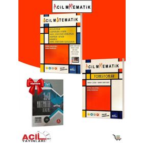 Acil Yayınları Polinomlar Fonksiyonlar Çıkmış Sorular Hediyeli 3 Kaynak Matematik Fasikülü