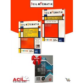 Acil Yayınları Polinomlar Logartitma Diziler Çıkmış Sorular Hediyeli 3 Kaynak Matematik Fasikülü