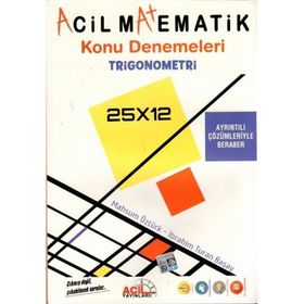 Acil Yayınları Trigonometri Konu Denemeleri