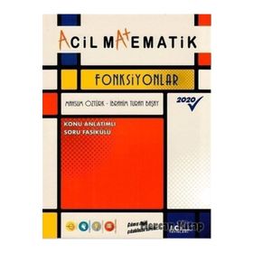 Acil Yayınları TYT Matematik Acil Fonksiyonlar Konu Anlatımlı Soru Fasikülü