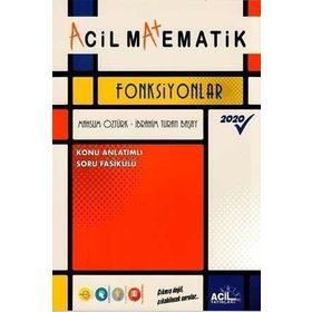 Acil Yayınları TYT Matematik Acil Fonksiyonlar Konu Anlatımlı Soru Fasikülü