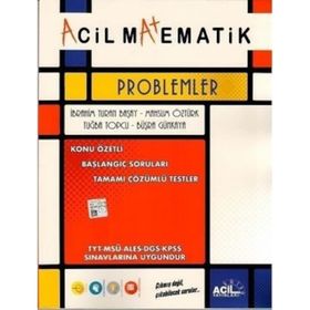 Acil Yayınları TYT Matematik Problemler