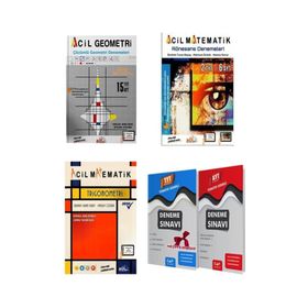 Acil Yayınları TYT Matematik - TYT AYT Geometri Seti 2 Kitap - Kollektif