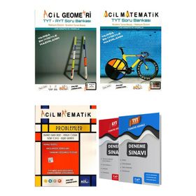 Acil Yayınları TYT Matematik - TYT AYT Geometri Seti 2 Kitap - Kollektif