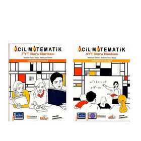 Acil Yayınları TYT ve AYT Matematik Soru Bankası Setleri 2 Kitap