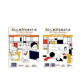 Acil Yayınları TYT ve AYT Matematik Soru Bankası Setleri 2 Kitap