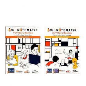 Acil Yayınları TYT ve AYT Matematik Soru Bankası Setleri 2 Kitap