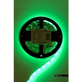 ACK 12 V 14.4 W 5 m Üç Çip 60 Ledli Yeşil Işık Şerit Led