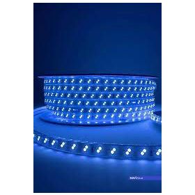ACK 120 Ledli 220 V 6 W 50 m Şerit Led Mavi Işık