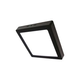 ACK 18W Sıva Üstü Beyaz Kare Siyah Kasa Led Panel Armatür