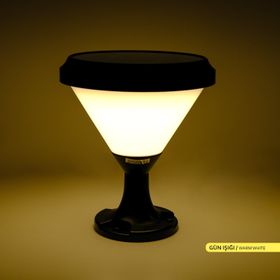 ACK 3000k Solar Opak Cam Günışığı Set Üstü Kazıklı Güneş Enerjili Led Bahçe Armatürü