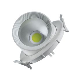 ACK 30W Günışığı Cob Led Salyangoz Beyaz Kasa Armatür