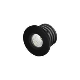 ACK 3W Beyaz Led Siyah Kasa Tıldız Spot Armatür