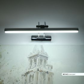 ACK 6500k Beyaz Işık 6W Krom Kasa Ledli Tablo Ayna ve Banyo Apliği