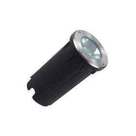 ACK 6605-001 7 Watt Mat Krom 6500K Ip67 Beyaz Led Yer Armatürü