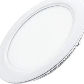 ACK 6W 4000K Yuvarlak Beyaz Kasa Led Panel Armatür