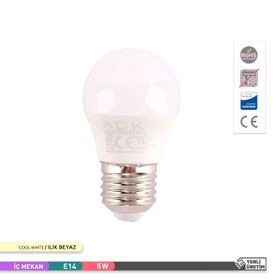 ACK AA11-00521 5W 4000K E27 Led Top Ampul