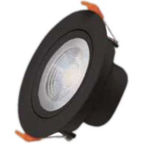 ACK AD01-00531 6500K Beyaz 5 Watt Siyah Kasa Led Spot Armatür